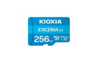 Картки пам'яті  Kioxia microSDXC 256GB Exceria G3 Class 10 U3 V30 + Adapter (LMEX3L256GG2)