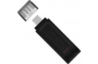 USB Flash накопители Kingston DataTraveler 70 64GB USB Type-C Black (DT70/64GB)