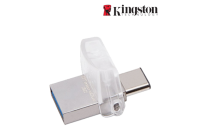 USB Flash накопичувачі Kingston DataTraveler MicroDuo 3C 32GB USB3.1/Type-C Metall (DTDUO3C/32GB)