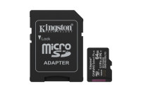 Картки пам'яті  Kingston microSDXC 64GB UHS-I U1 A1 V10 Canvas Select Plus + SD Adapter (SDCS3/64GB)