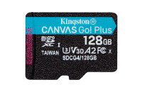 Карты памяти Kingston microSDXC 128GB UHS-I U3 A2 V30 Canvas Go Plus (SDCG4/128GBSP)