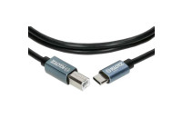 Кабели аудио-видео Klotz USB 2.0 Cable Plug C - Plug B 0.5m