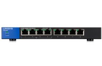 Мережеве обладнання Linksys Desktop Gigabit PoE+ Switch 8-Port with 4 PoE+ Ports (LGS108P)