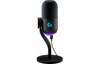  Logitech Yeti GX Dynamic RGB Gaming Mic with Lightsync Black