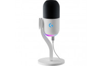  Logitech Yeti GX Dynamic RGB Gaming Mic with Lightsync OFF White