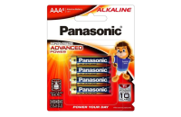  Батарейка Panasonic ALKALINE POWER AAA BLI 4 (LR03T/4B)