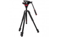 Фотоштативи Manfrotto 502 Fluid Video Head with 055 Video Alu Tripod (MVK502055XPRO3V)