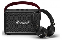  Marshall Summer Bundle (Kilburn II Black + Major III Bluetooth Black)