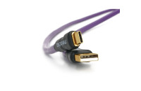 Кабели аудио-видео Melodika Purple Raine USB 2.0 Cable type A-C lenght 1,5m