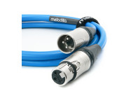 Кабели аудио-видео Melodika Sky Blue Cable 2x XLR - 2x XLR lenght 1,5m