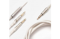  Meze 99 Series 1.2m Cable with mic & remote White Silver