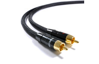  Melodika Purple Raine Cable 2xRCA - 2x RCA directional cable 1,5m