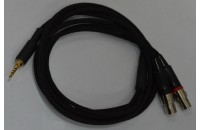 Аксесуари для навушників VA audio Silver-1 (2xminiXLR - 2,5mm) Balanced, 1,2m