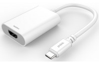 Аксесуари для комп'ютерної техніки ProLink USB Type C Plug - HDMI Socket 0.15m (MP400)