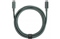 Native Union Belt Cable USB-C to USB-C Pro 240W Slate Green (2.4 m) (BELT-PRO2-GRN-NP)