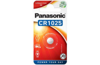 Элементы питания Батарейка Panasonic CR 1025 BLI 1 LITHIUM (CR-1025EL/1B)