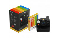 Камеры мгновенной печати Polaroid Now + Gen 3 Black + Color Film Bundle (8 photos)
