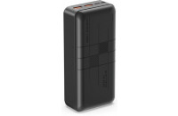 Портативні батареї (павербанки) XO Power Bank PR189 30000 mAh PD20W + QC22.5W Black