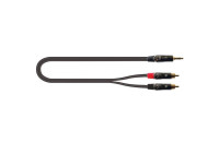 Кабели аудио-видео Quik Lok JUST J352RCA 2