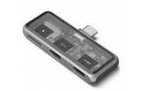 Хаби та кардридери Satechi Mobile XR Hub with Audio Space Grey (ST-HXRSDM)