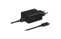 Зарядні пристрої Samsung 50W Power Adapter with Type-C Cable Black (EP-T5020XBEGEU)