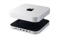 Хаби та кардридери Satechi Stand and Hub For Mac Mini / Studio With NVMe SSD Enclosure (ST-GMMSHS)
