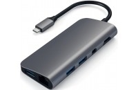  Satechi Aluminum Type-C Multimedia Adapter Space Gray (ST-TCMM8PAM)