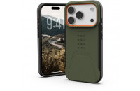 Чохли та захисне скло  UAG iPhone 17 Pro, Civilian MagSafe, Olive/Orange (114545117297)