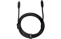 Кабелі аудіо-відео UDG Ultimate Cable USB 3.2 C-C Black Straight 1.5m