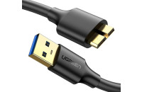 UGREEN US130 USB 3.0 A Male to Micro USB 3.0 Male Cable 1m Black (10841)