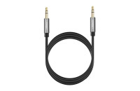 Кабелі аудіо-відео UGREEN AV119 3.5mm Male to 3.5mm Male Cable 0.5m Black (10732)