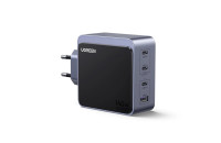 Зарядні пристрої UGREEN X570 Nexode S USB-A+3xUSB-C 140W GaN Tech Fast Charger Space Gray (45575)