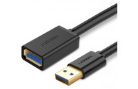 Кабели и переходники UGREEN US129 USB 3.0 Extension Male Cable 3m Black (30127)