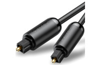 Кабелі аудіо-відео UGREEN AV122 Toslink Optical Audio Cable 3m Black (70893)