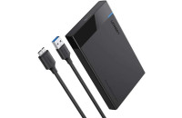 Жорсткі диски, SSD Ugreen US221 USB 3.0 to 2.5' SATA Hard Driver Enclosure Black (30848)