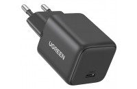 Зарядні пристрої UGREEN X512 USB-C 20W PD GaN Fast Charger Grey (55528)