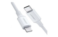 Кабели и переходники UGREEN US171 Type-C to Lightning Cable 2m White (60749)