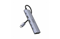 Ugreen CM511 USB-C to HDMI, 2xUSB 3.2, 2xUSB-C Gray (35999)