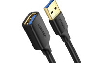 Кабели и переходники UGREEN US129 USB 3.0 Extension Male Cable 0,5m Black (30125)