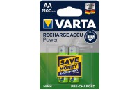 Элементы питания VARTA RECHARGEABLE ACCU AA 2100mAh BLI 2 NI-MH