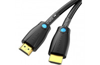 Кабели аудио-видео Vention HDMI M - M V2.0 Engineering 4K 60Гц 18Gbps HD 7.1 PVC 10m Black (AAMBL)