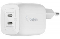 Зарядні пристрої Belkin Home Charger 45W GAN PD PPS Dual USB-С (WCH011VFWH)